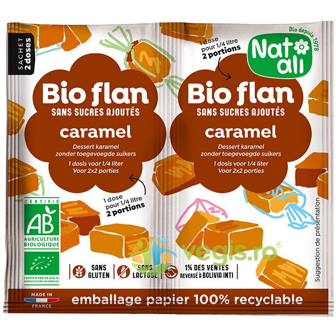 Oferte la Budinca de Caramel Ecologica/Bio 2x5g