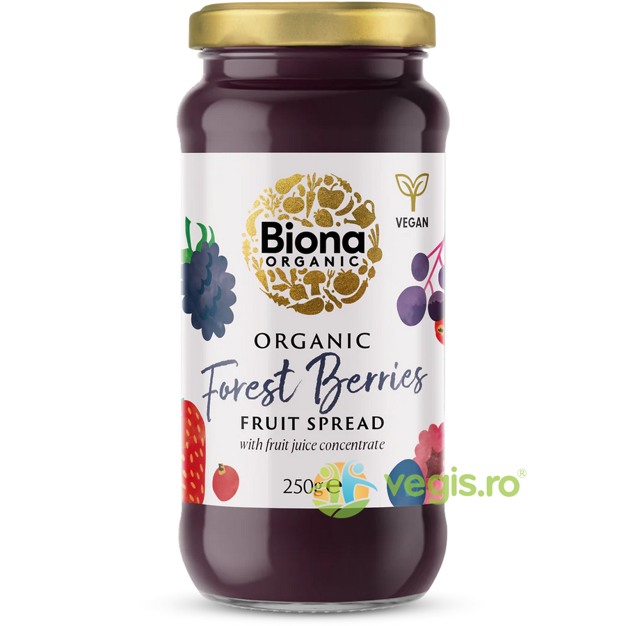 Oferte la Gem de Fructe de Padure Ecologic/Bio 250g