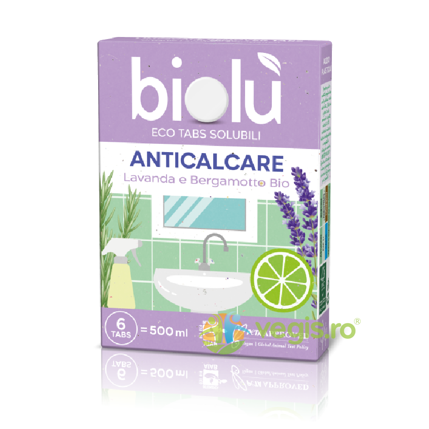 Oferte la Tablete Anticalcar cu Lavanda si Bergamota Bio 6buc