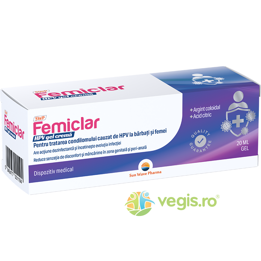 Oferte la Femiclar HPV Gel 20ml