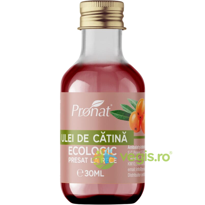 Oferte la Ulei de Catina Presat la Rece Ecologic/Bio 30ml