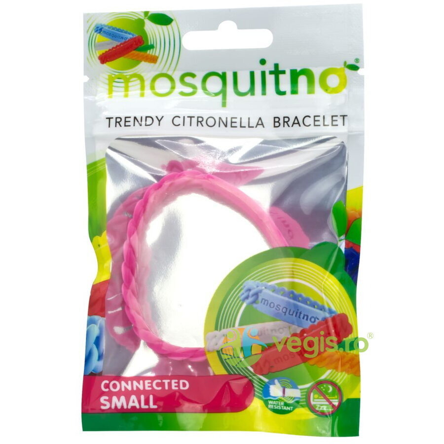 Oferte la Bratara Anti-tantari pentru Copii cu Parfum de Citronella Diverse Culori Connected Small 5g