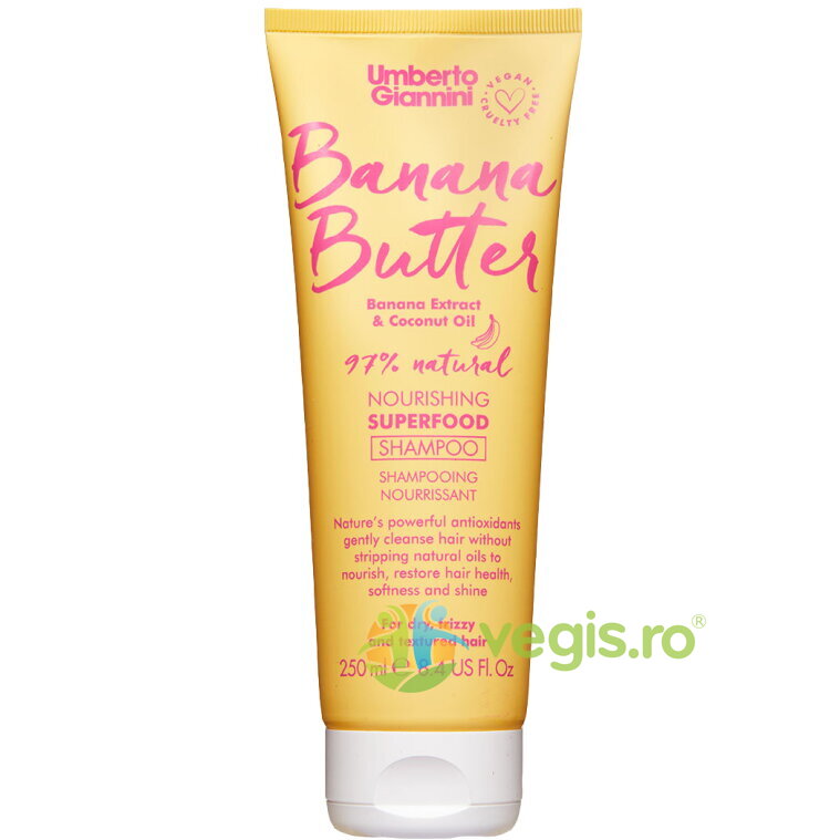 Oferte la Sampon Hranitor pentru Par Uscat, Frizzy si Texturat Banana Butter 250ml