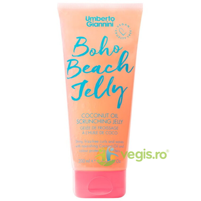 Oferte la Gel Modelator cu Ulei de Cocos pentru Efect de Bucle Lejere Boho Beach Jelly 200ml