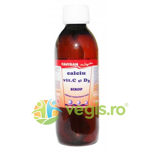 Oferte la Sirop Calciu + Vitamina C + D3 250ml