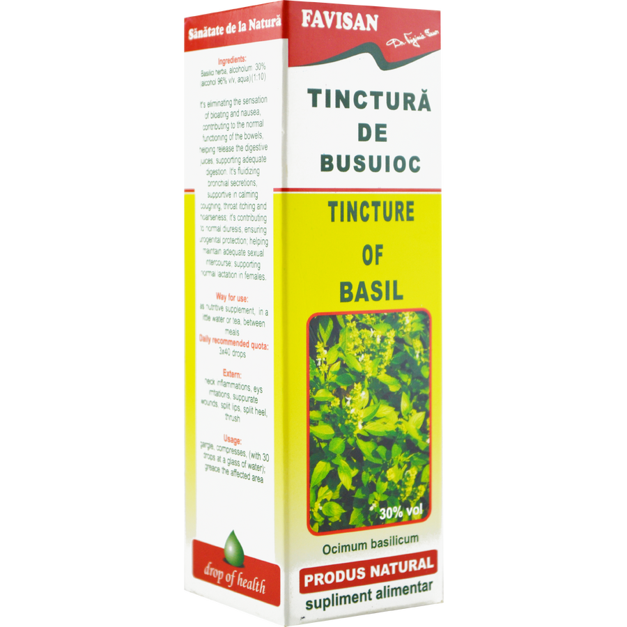 Oferte la Tinctura de Busuioc 50ml