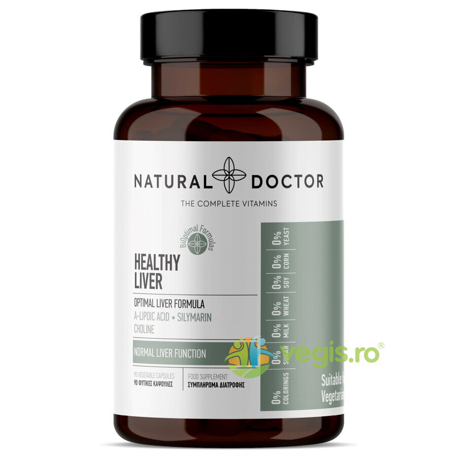 Oferte la Healthy Liver - Functie Hepatica Normala 90cps vegetale