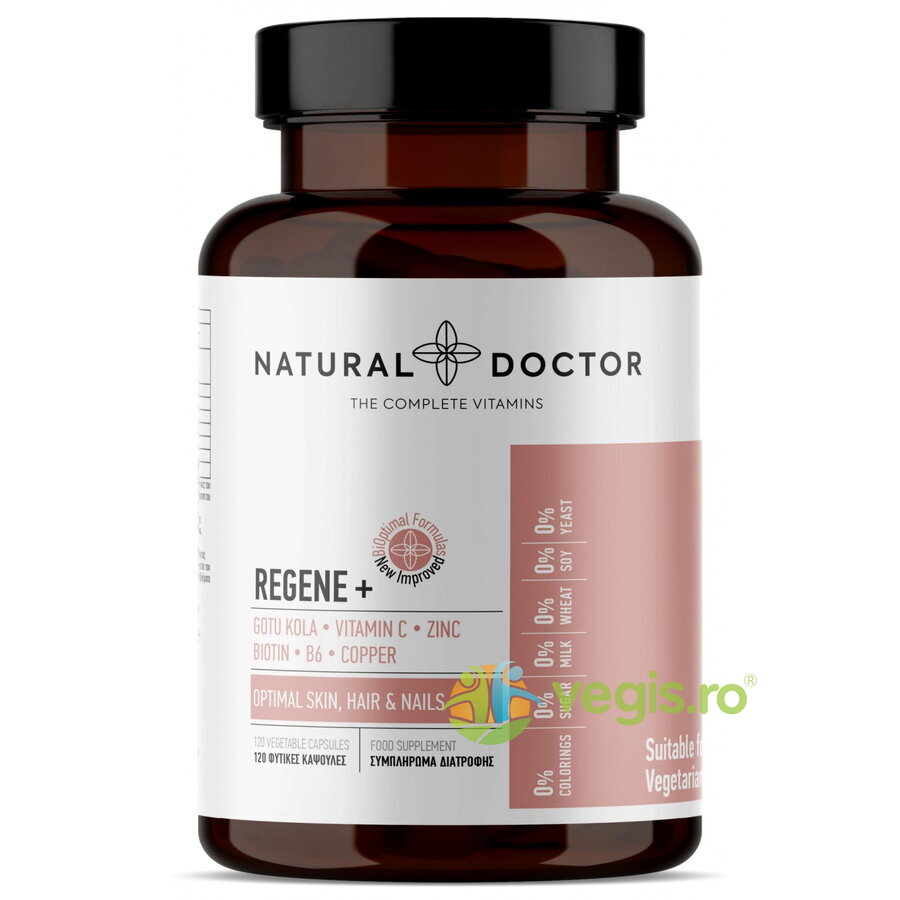 Oferte la Regene+ pentru Sanatatea Pielii, Parului si Unghiilor 120cps