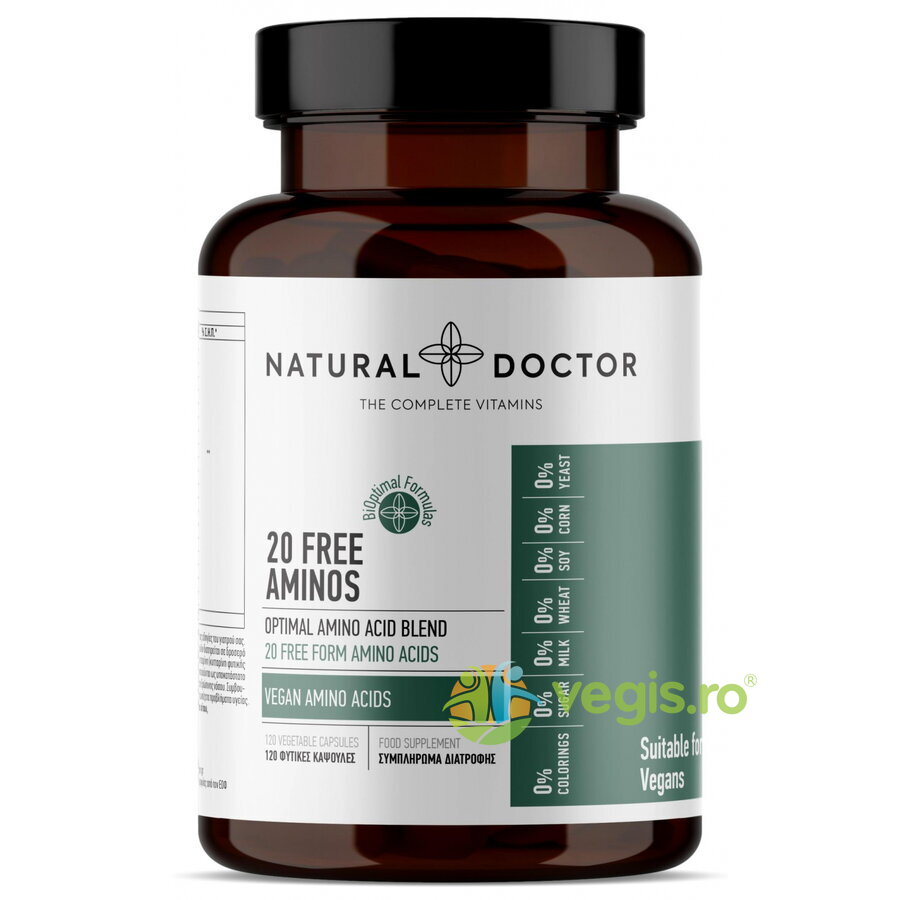 Oferte la Aminoacizi Vegani 20 Free Aminos 120cps