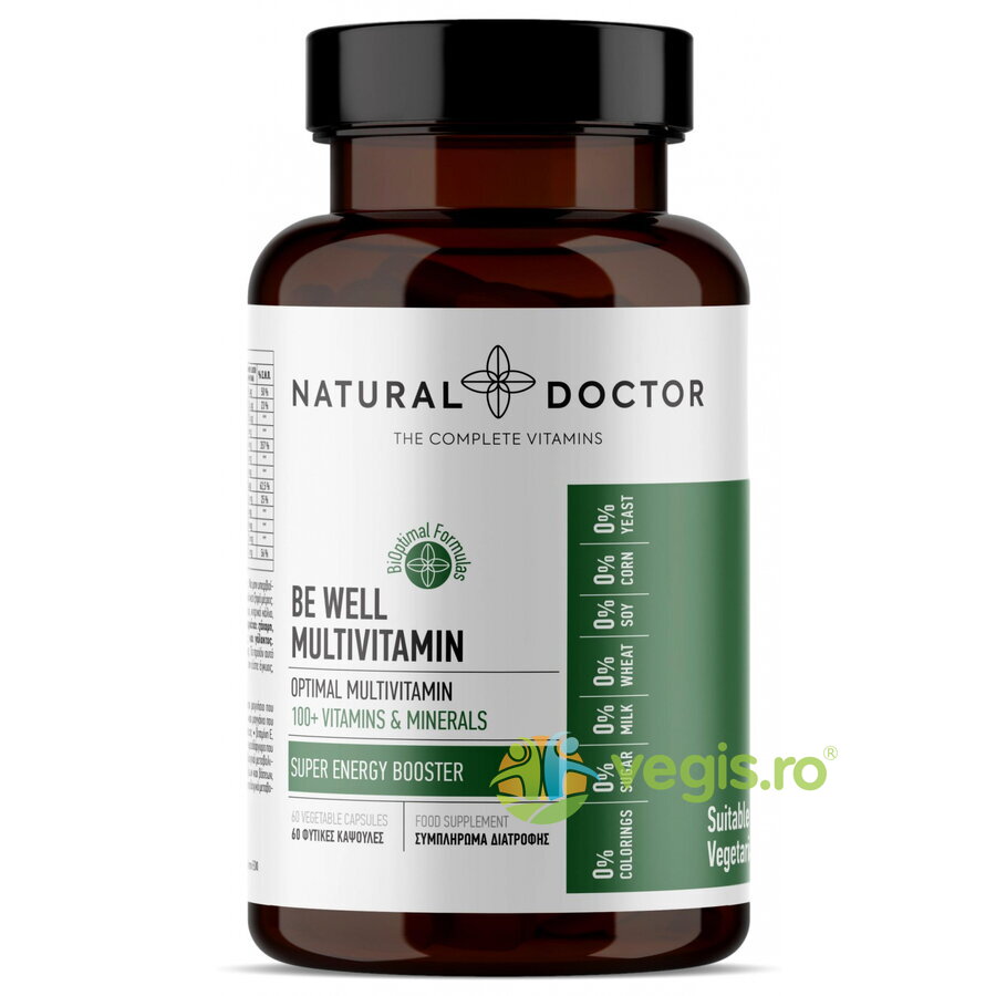 Oferte la Be Well Multivitamin Super Amplificator de Energie 60cps