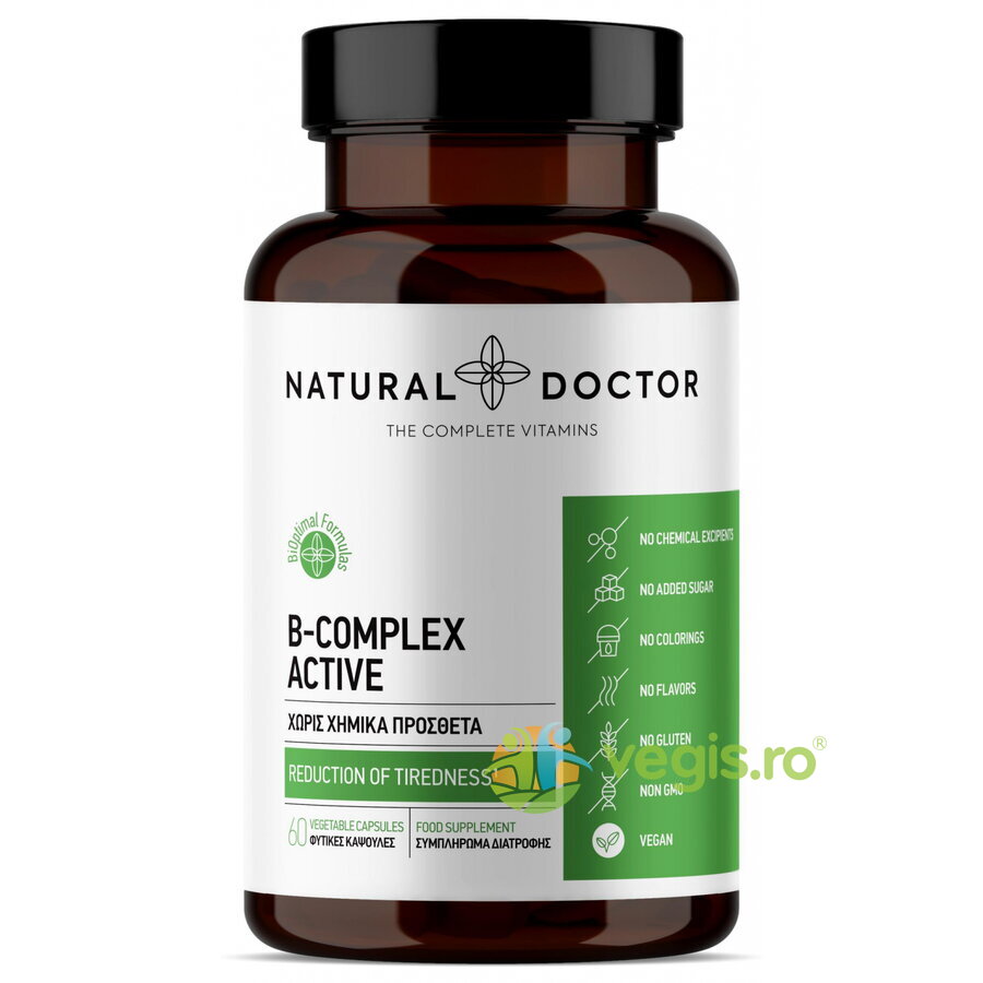 Oferte la B-Complex Active pentru Reducerea Oboselii 60cps