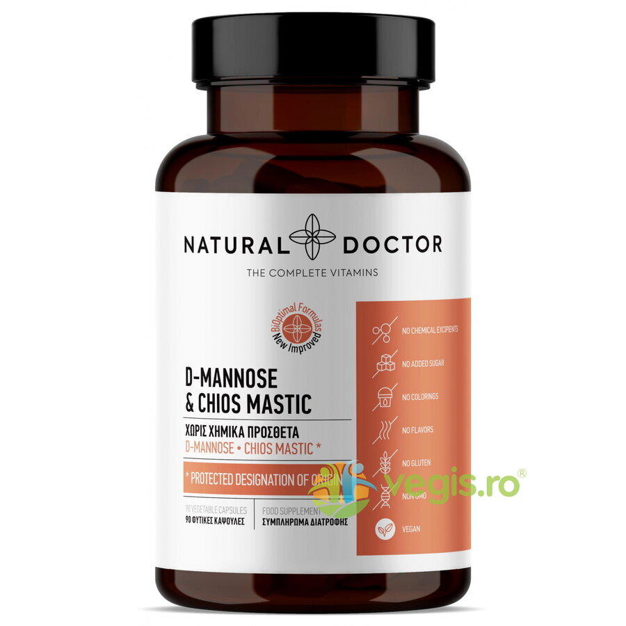 Oferte la D-Mannose Chios Mastiha - Sanatatea Tractului Urinar 90cps vegetale