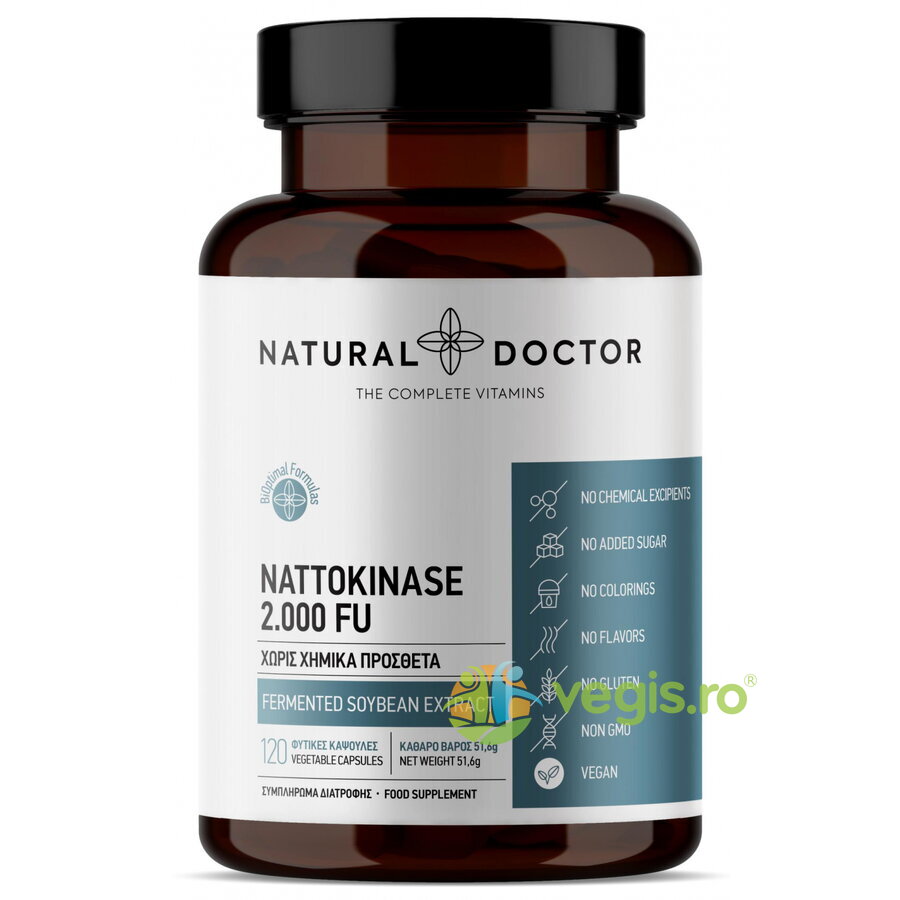 Oferte la Nattokinase 2000 FU 120cps