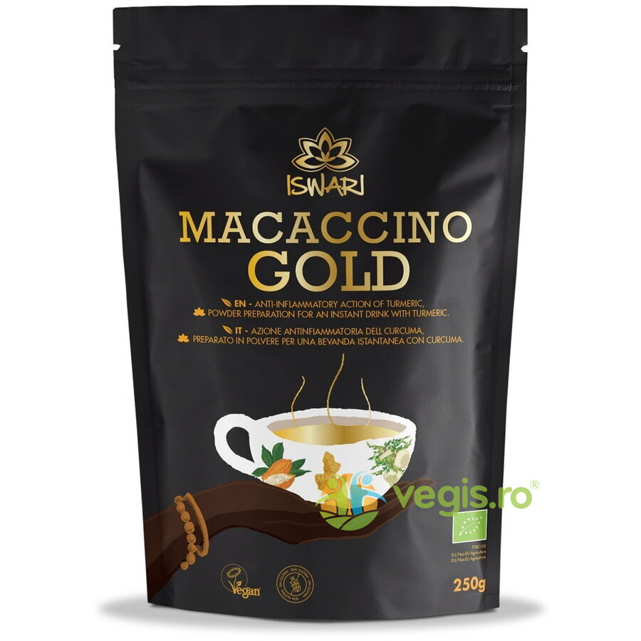 Oferte la Bautura Instant Macaccino Gold fara Gluten Ecologica/Bio 250g