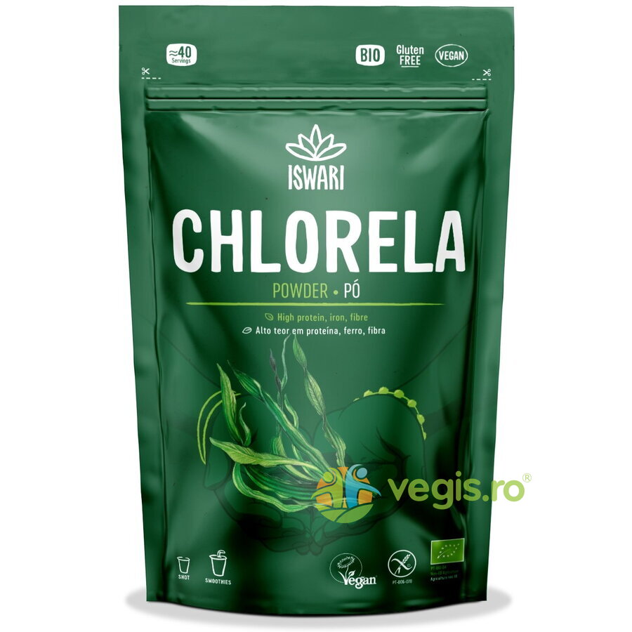 Oferte la Pulbere de Chlorella Ecologica/Bio 125g
