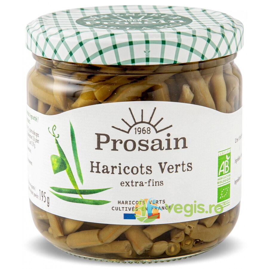 Oferte la Fasole Verde Extra Fina la Borcan Ecologica/Bio 345g