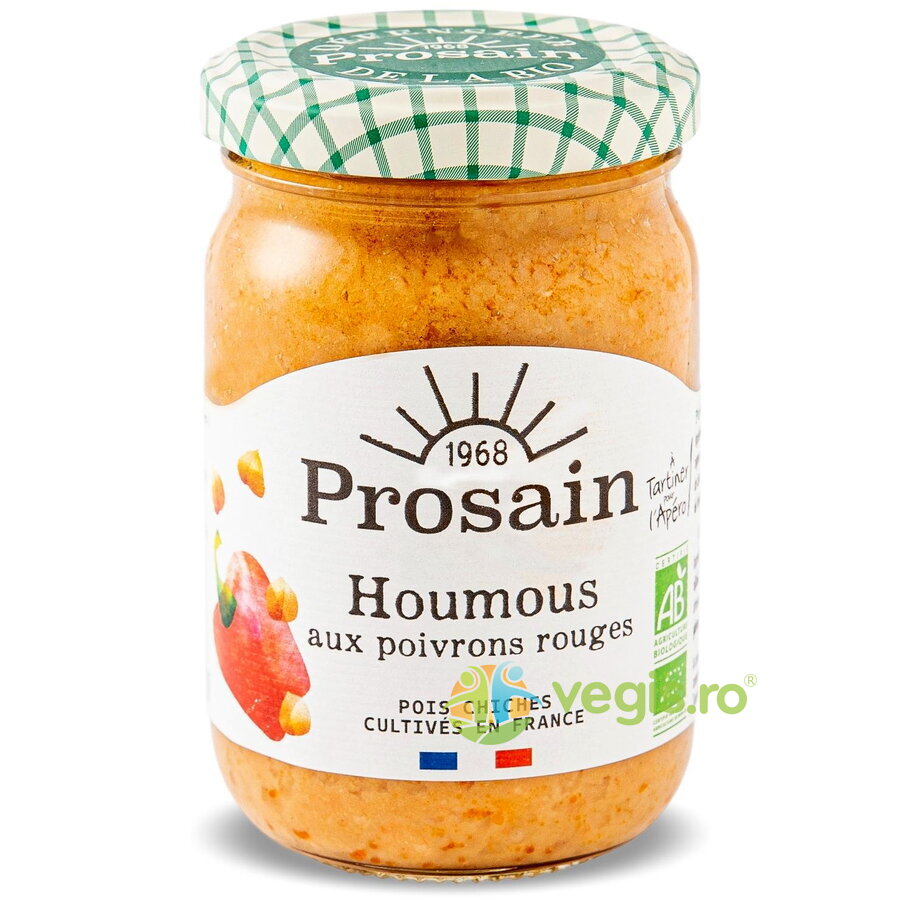 Oferte la Salata Humus cu Ardei Rosu Ecologic/Bio 195g