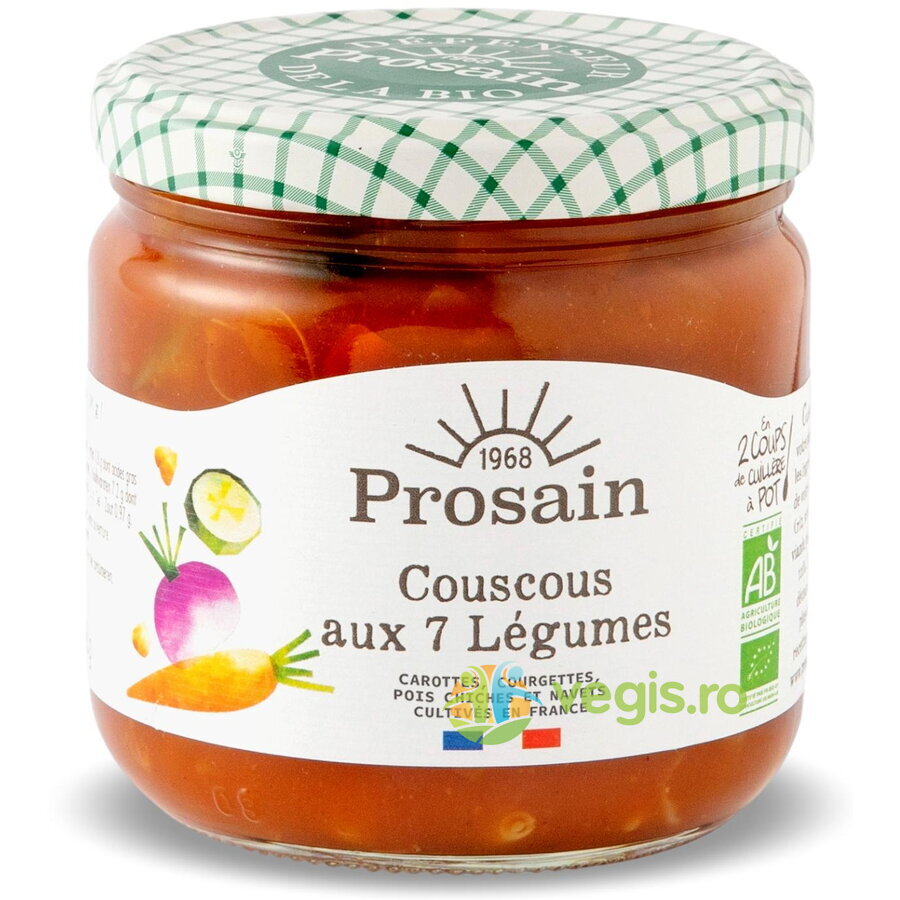 Oferte la Legume Fierte pentru Cus Cus fara Gris la Borcan Ecologice/Bio 360g