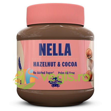 Oferte la Crema Tartinabila cu Alune de Padure fara Zahar Nella 350g