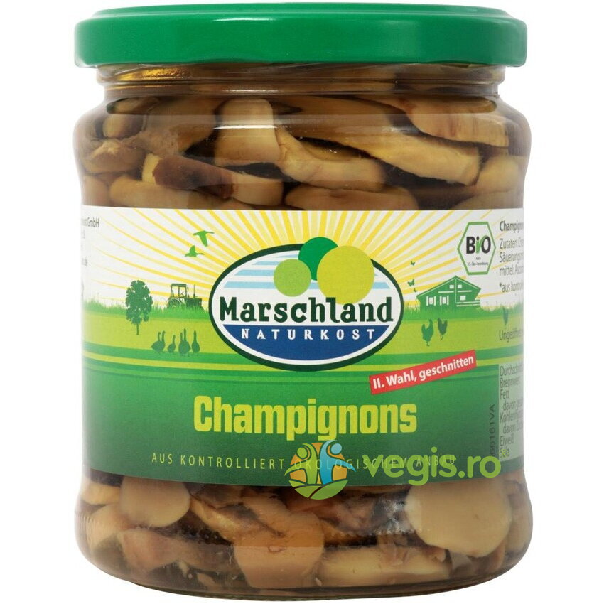 Oferte la Ciuperci Champignons Taiate Ecologice/Bio 330g