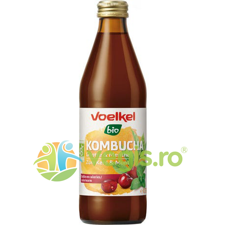 Oferte la Bautura Kombucha cu Visine si Menta Ecologica/Bio 330ml
