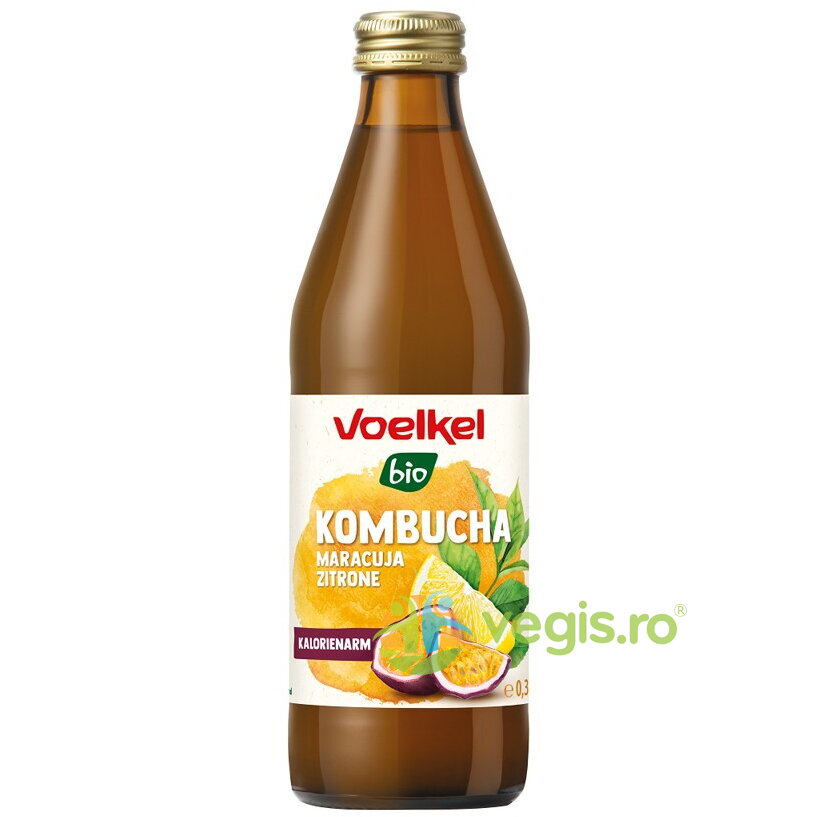 Oferte la Bautura Kombucha cu Maracuja si Lamaie Ecologica/Bio 330ml