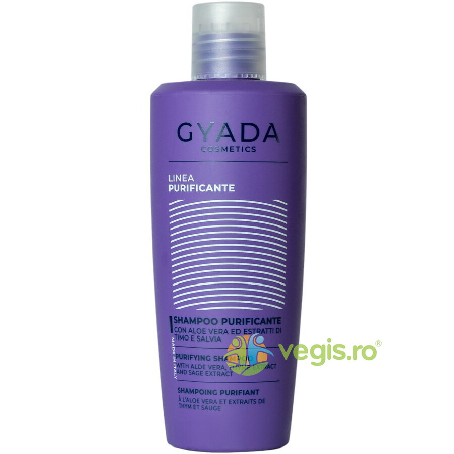 Oferte la Sampon Purificator pentru Par Gras cu Matreata cu Aloe Vera si Extracte de Cimbru si Salvie 250ml