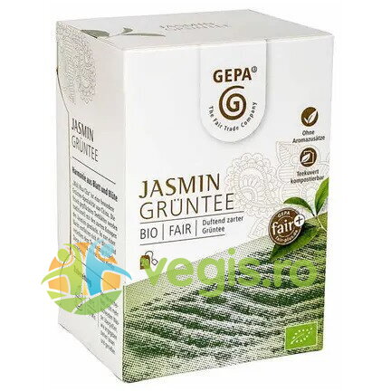 Oferte la Ceai Verde cu Iasomie Ecologic/Bio 20dz