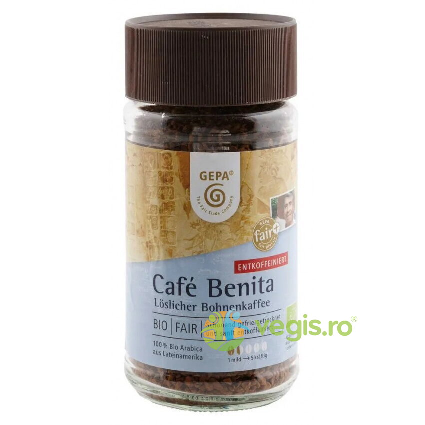Oferte la Cafea Solubila Benita Decofeinizata Ecologica/Bio 100g
