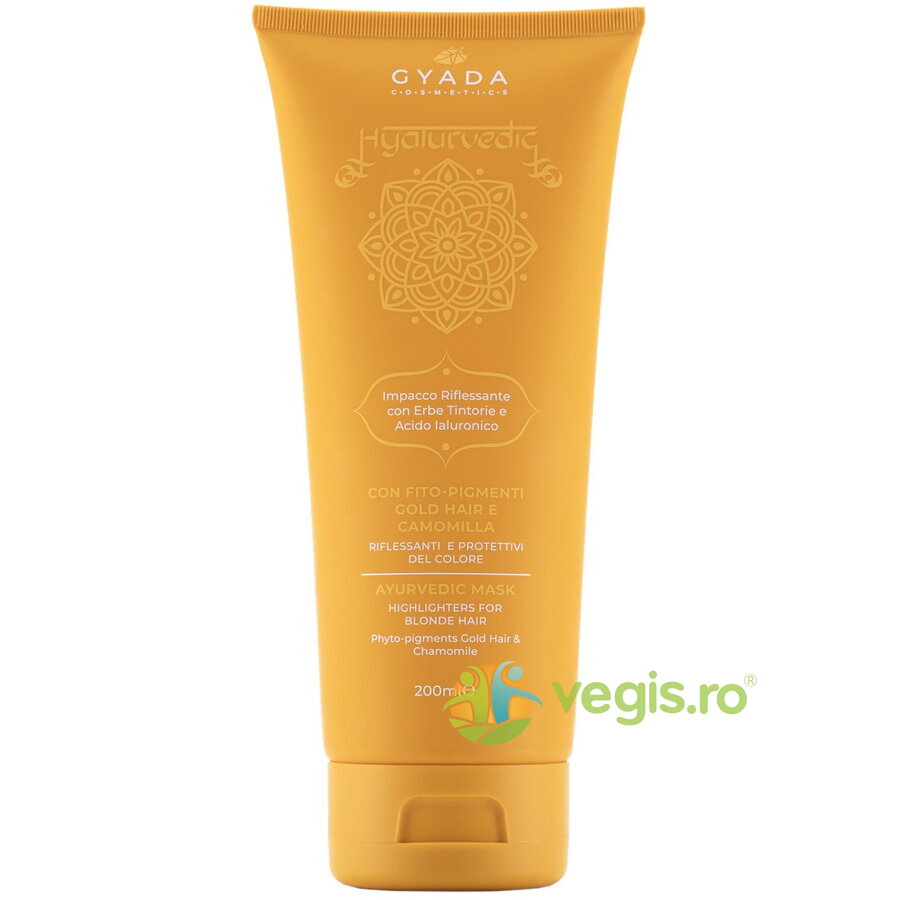 Oferte la Masca Revitalizanta pentru Par Blond cu Acid Hialuronic si Curcuma 200ml