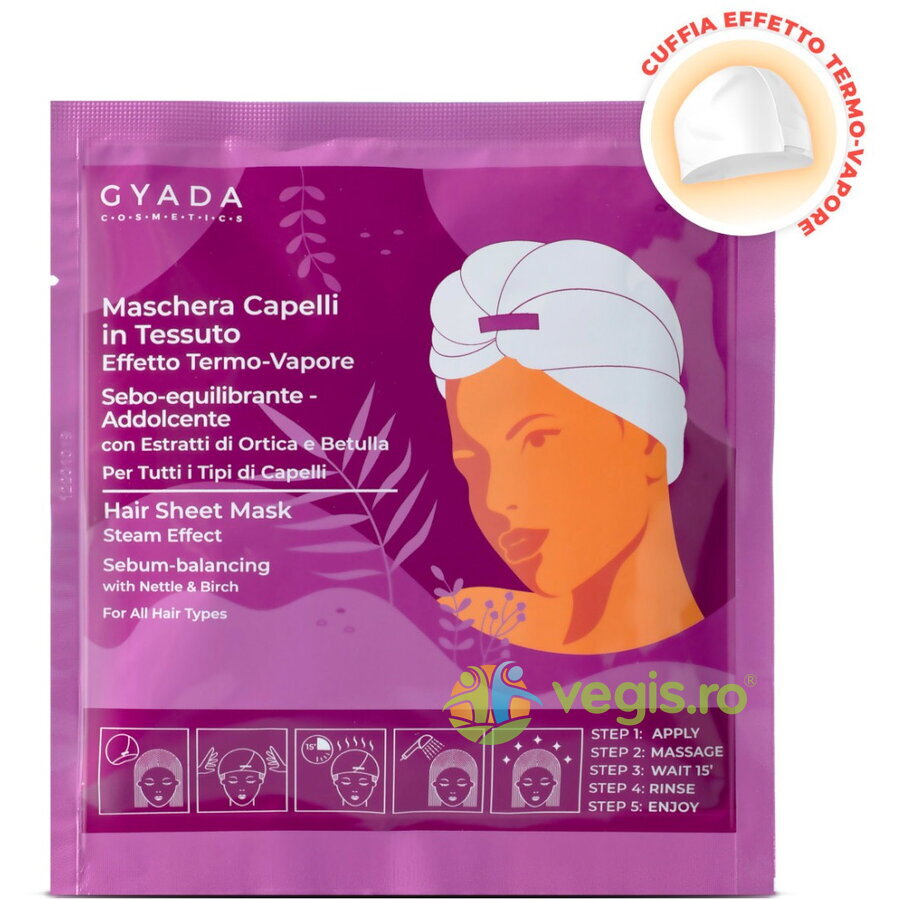 Oferte la Masca de Par Tip Casca cu Efect Termic pentru Reglarea Sebumului 1buc