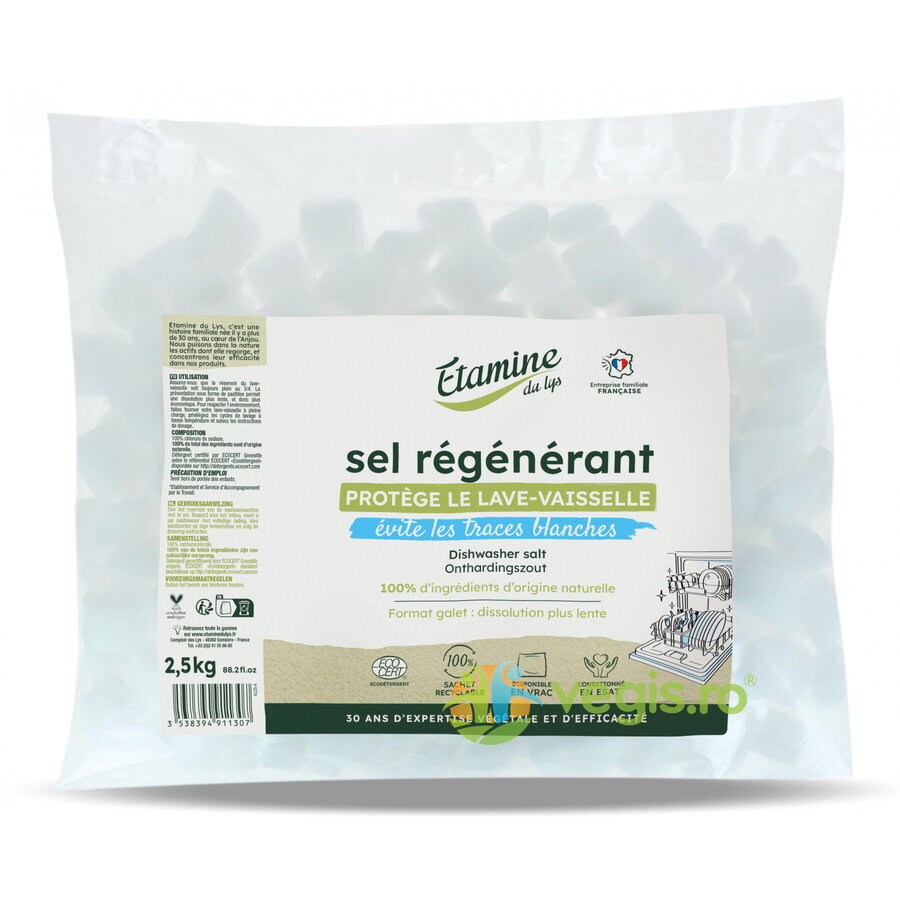 Oferte la Sare  Eco Regeneratoare pentru Masina de Spalat Vase, fara Parfum 2.5kg