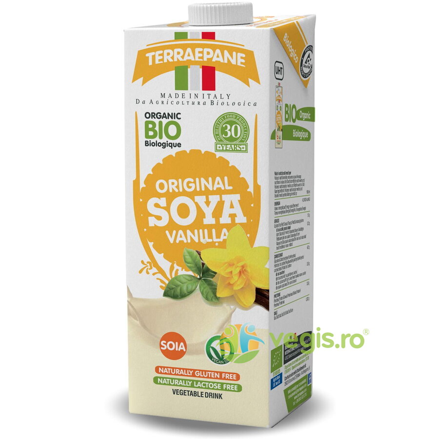 Oferte la Bautura Vegetala din Soia Integrala si Vanilie fara Lactoza Ecologica/Bio 1L