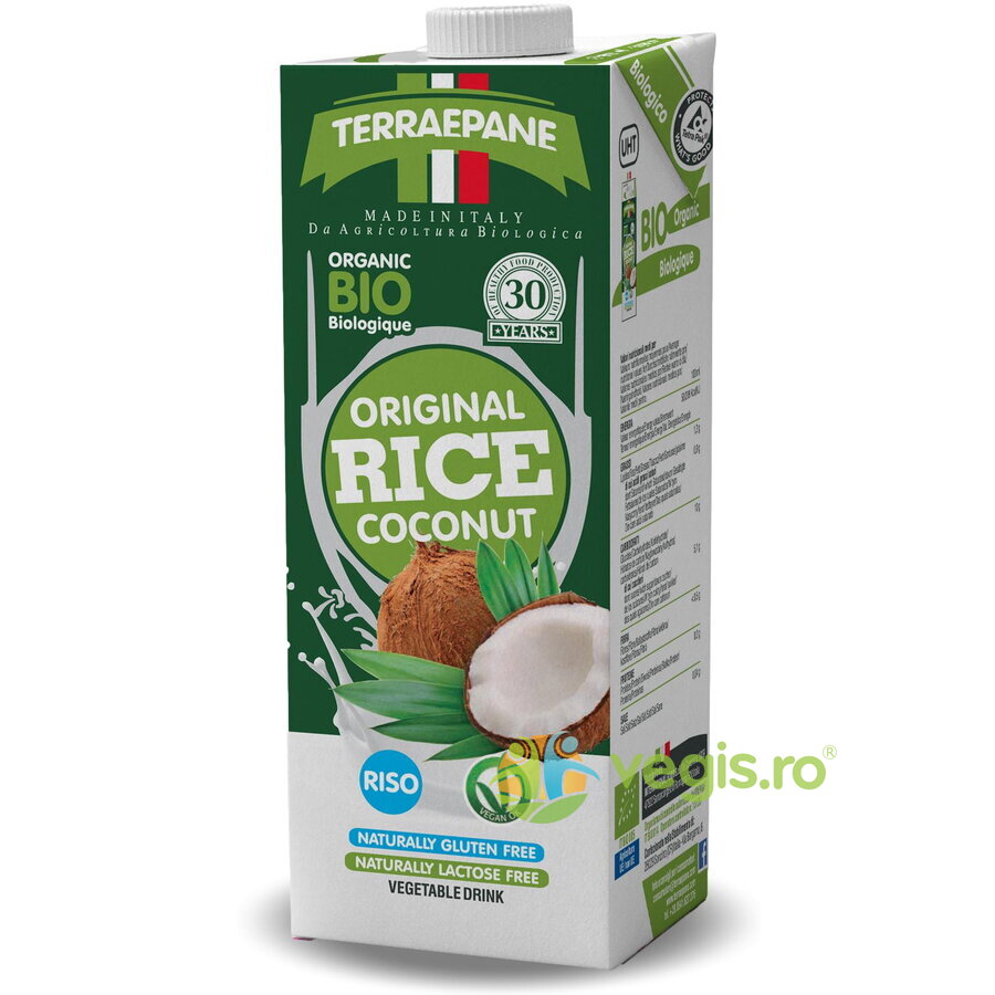 Oferte la Bautura Vegetala din Cocos si Orez fara Zahar Ecologica/Bio 1L