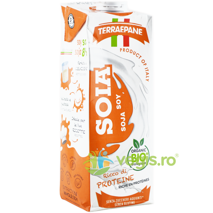 Oferte la Bautura Vegetala din Soia fara Zahar Adaugat Ecologica/Bio 1L