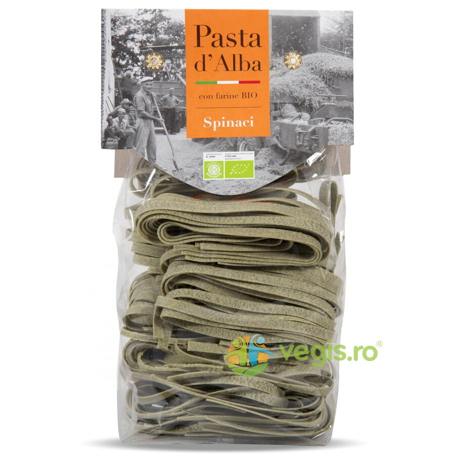 Oferte la Paste Tagliatelle din Grau Dur si Spanac Ecologice/Bio 250g