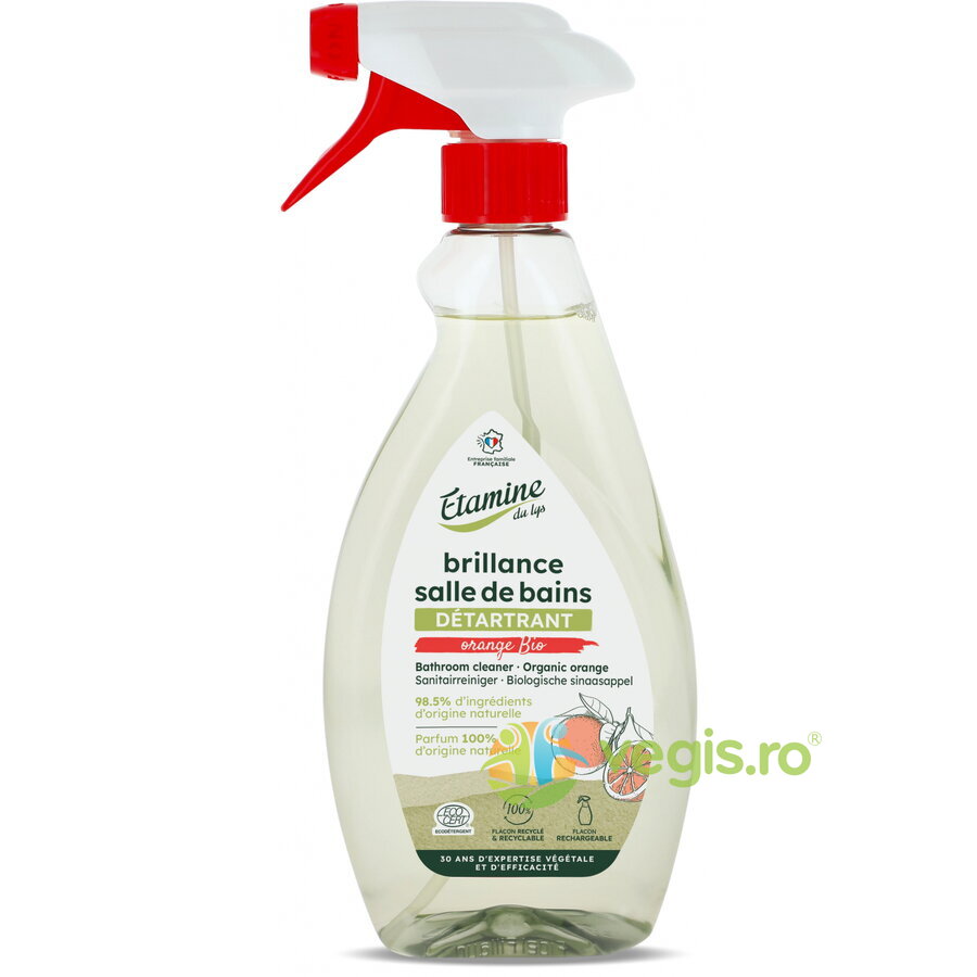 Oferte la Detartrant (Anticalcar) si Degresant Eco pentru Baie cu Parfum de Portocale 500ml