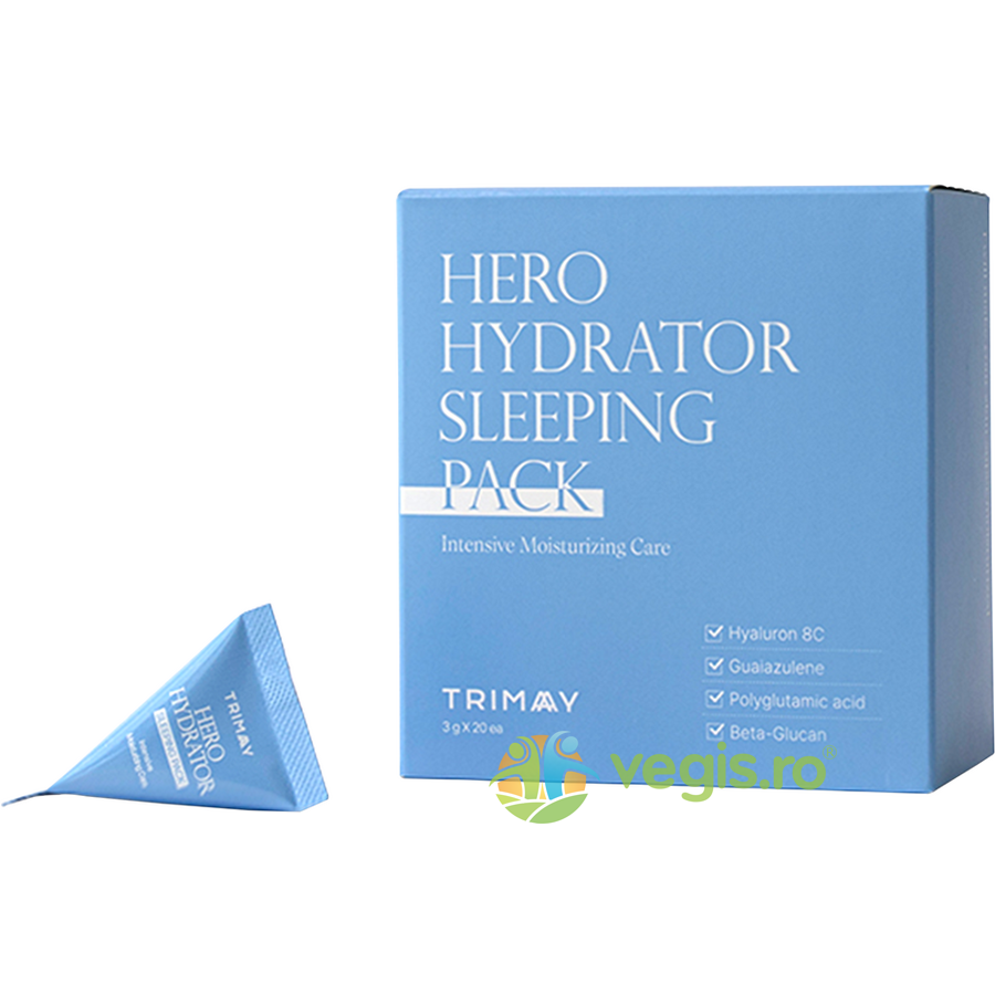 Oferte la Pachet Masti de Noapte pentru Hidratare Hero Hydrator 3g x 20buc