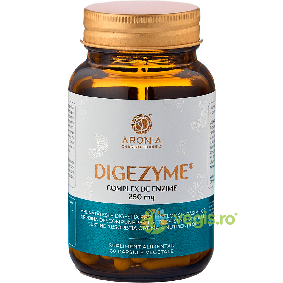 Oferte la Complex cu 5 Enzime pentru Sistemul Digestiv, Evitarea Balonarii si Absorbtia Completa a Nutrientilor 60cps