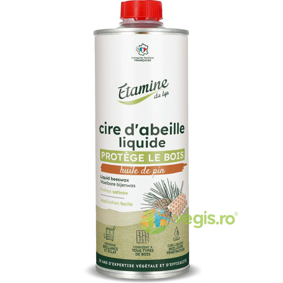 Oferte la Ceara de Albine Pura Lichida pentru Protejarea si Intretinerea Lemnului Nelacuit cu Parfum de Pin 500ml