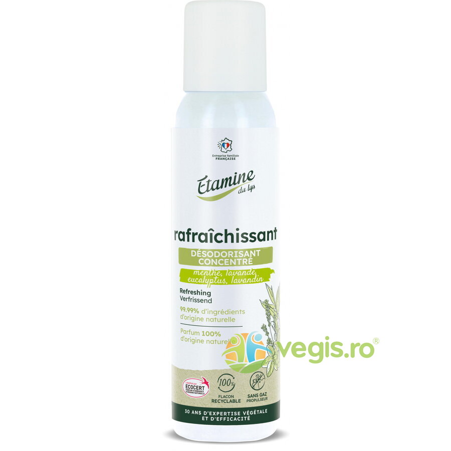 Oferte la Odorizant Eco pentru Casa cu Efect Revigorant si Igienizant cu Parfum de Eucalipt, Menta si Lavanda 125ml