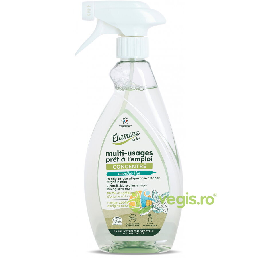 Oferte la Spray Eco Multifunctional cu Parfum de Menta fara Clatire 500ml