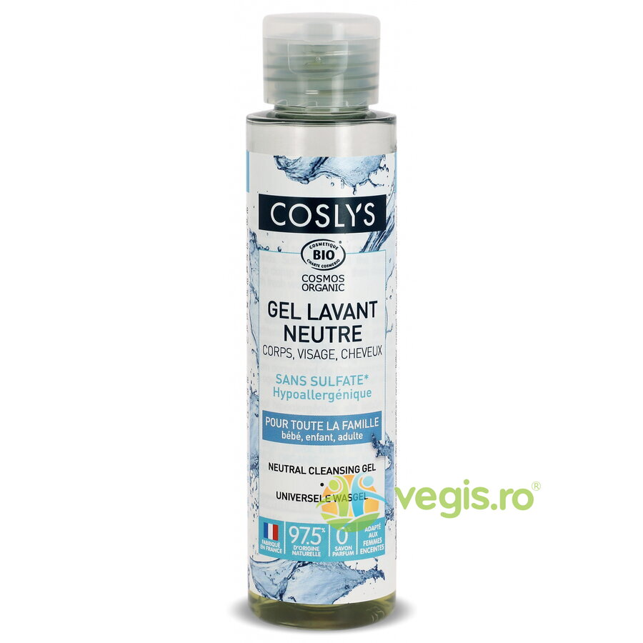 Oferte la Gel de Dus pentru Maini, Corp si Par pentru Toata Familia fara Parfum Travel Size Bio 100ml