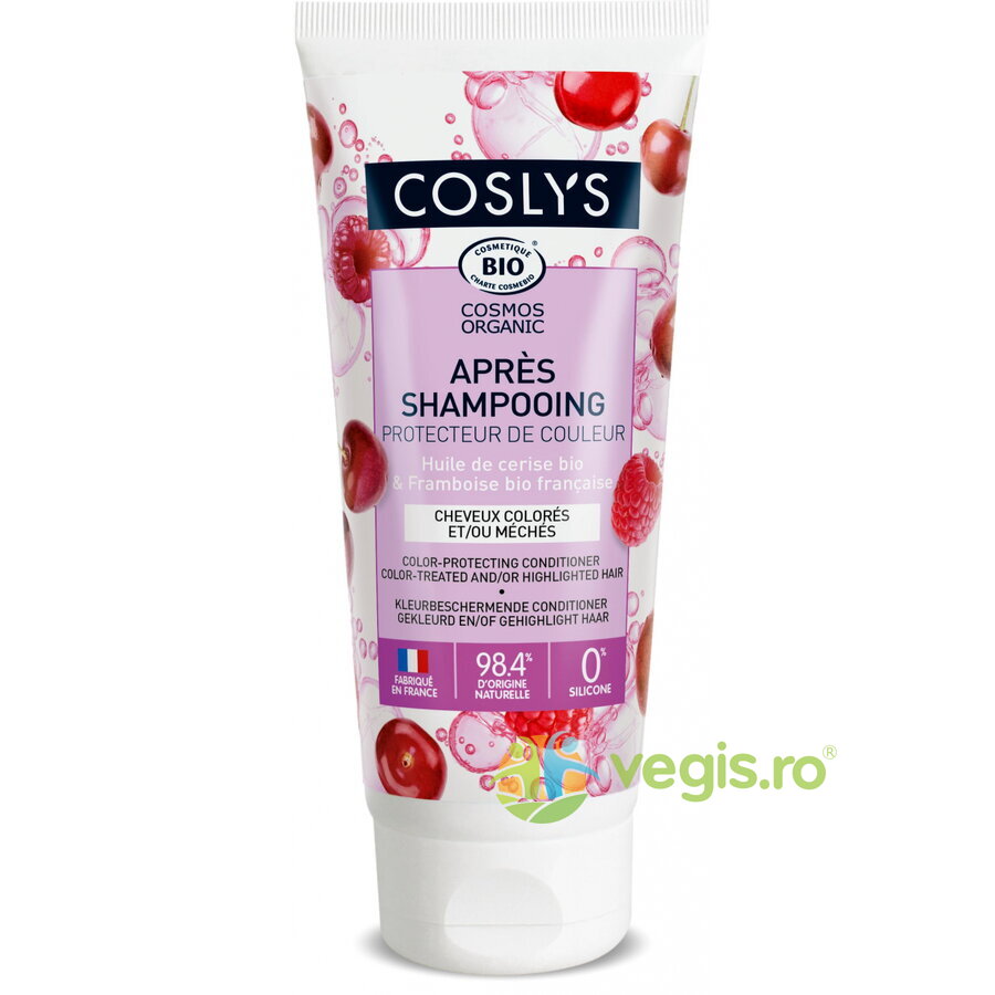 Oferte la Balsam pentru Ingrijire Par Vopsit cu Ulei de Cirese si Otet de Zmeura Bio 200ml