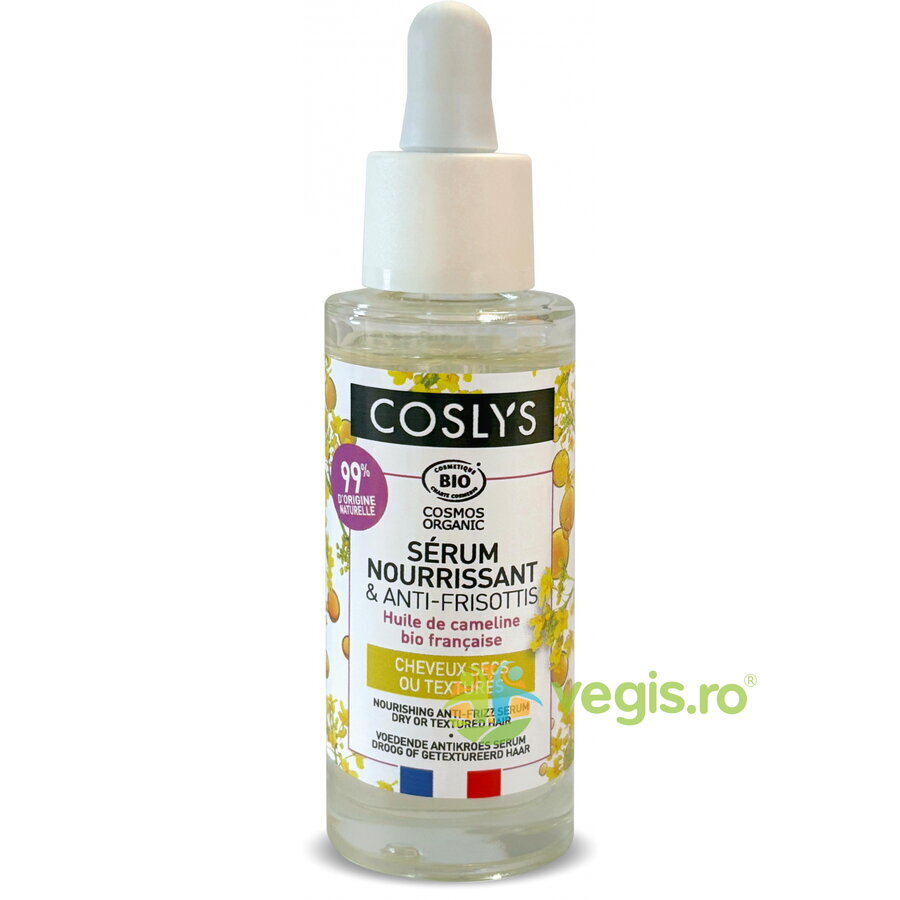 Oferte la Ser Hranitor Anti-Frizz pentru Par Uscat si Deteriorat cu Ulei de Camelina Bio 30ml