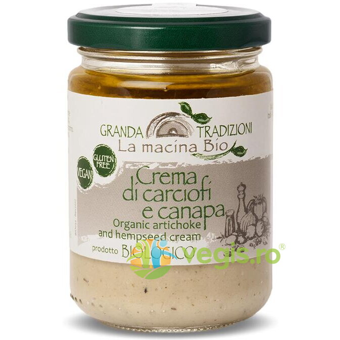 Oferte la Crema din Anghinare si Canepa Ecologica/Bio 130g
