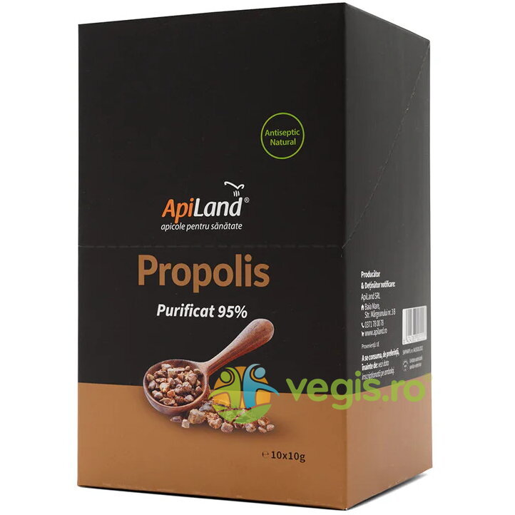 Oferte la Pachet Propolis Purificat 95% 10 plicuri x 10g