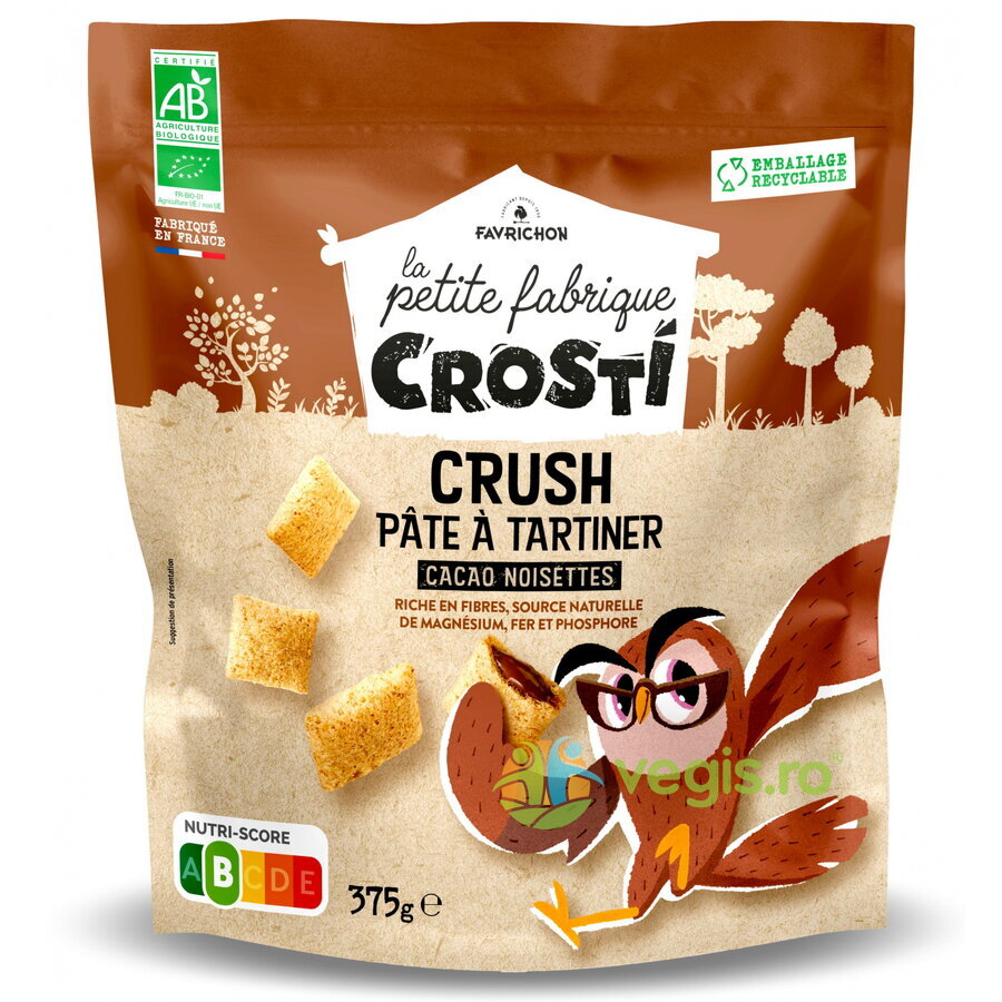 Oferte la Pernute pentru Copii cu Crema de Cacao si Alune de Padure Ecologice/Bio 375g