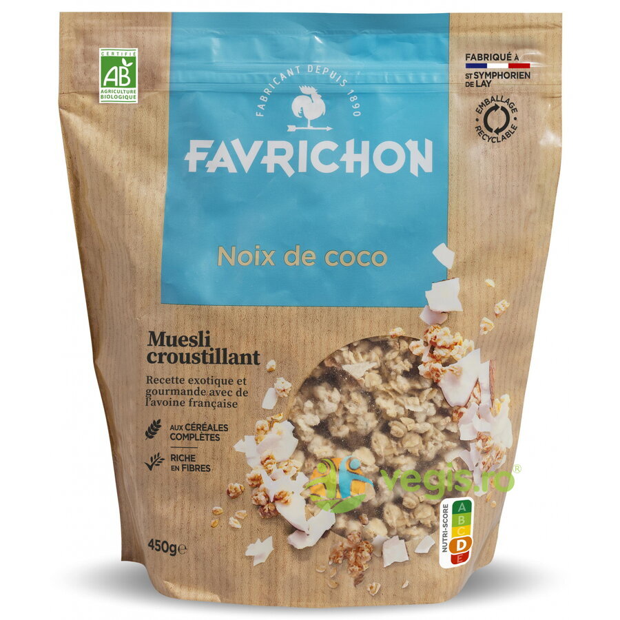 Oferte la Musli Crocant cu Nuca de Cocos Ecologic/Bio 450g