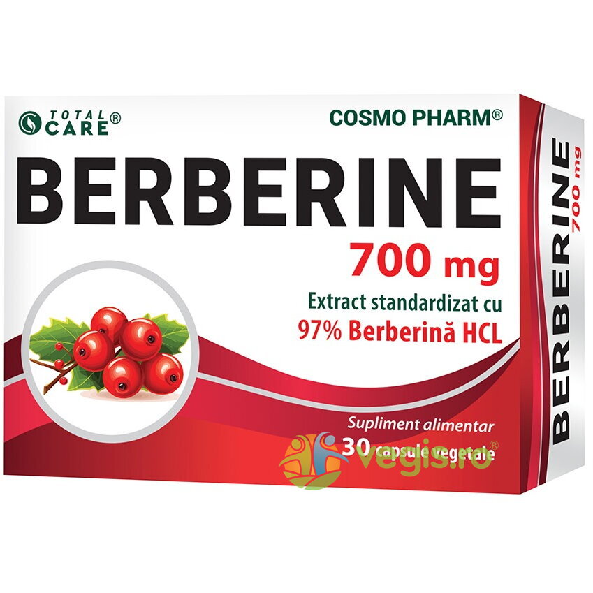Oferte la Berberine 700mg 30cps vegetale